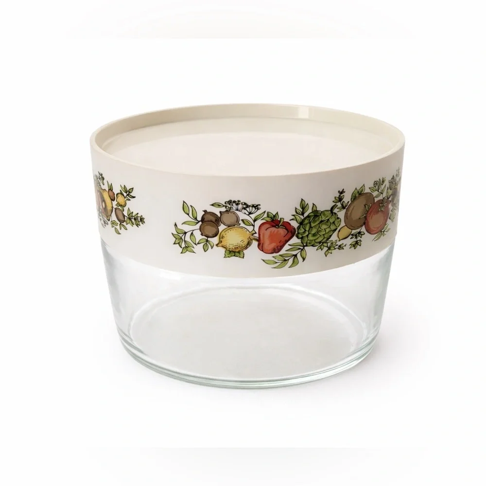 Vintage Pyrex Corning Spice of Life Glass Canister Storage Jar Lid Gasket 0593